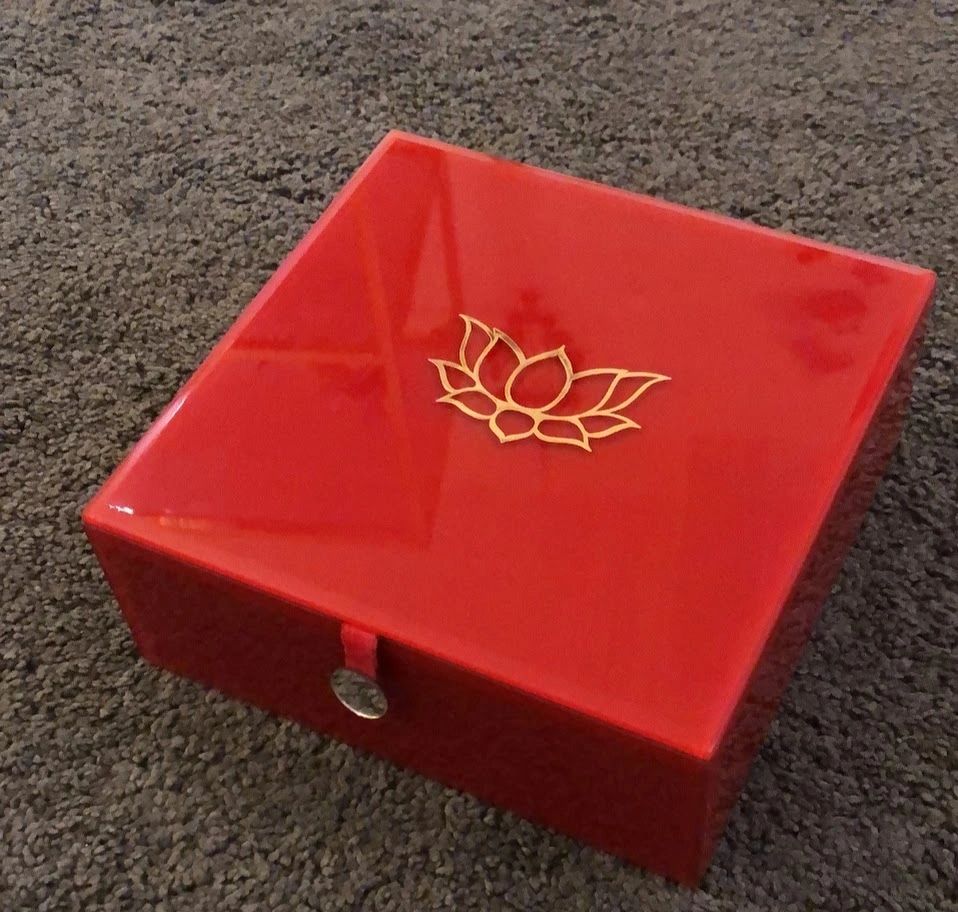 Ruby Glass Casket - TheBFactory