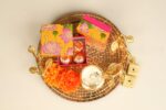 Mosaic Tray Gold