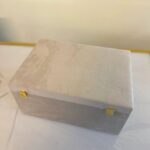 Beige Suede Box - TheBFactory