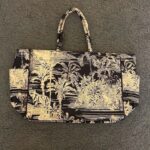 Jungle dot black – Canvas Tote Bag - TheBFactory